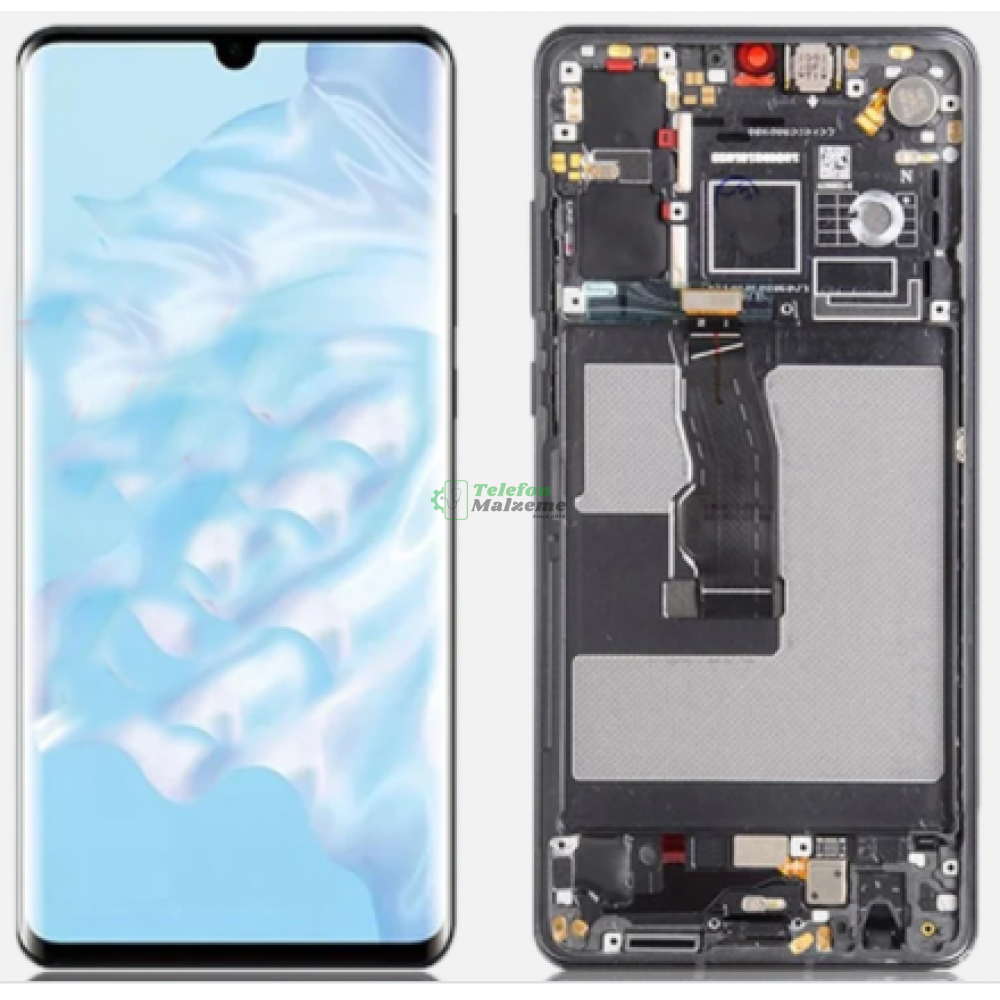 HUAWEİ P30 EKRAN ÇITALI ORJINAL SİYAH En Uygun Fiyatla